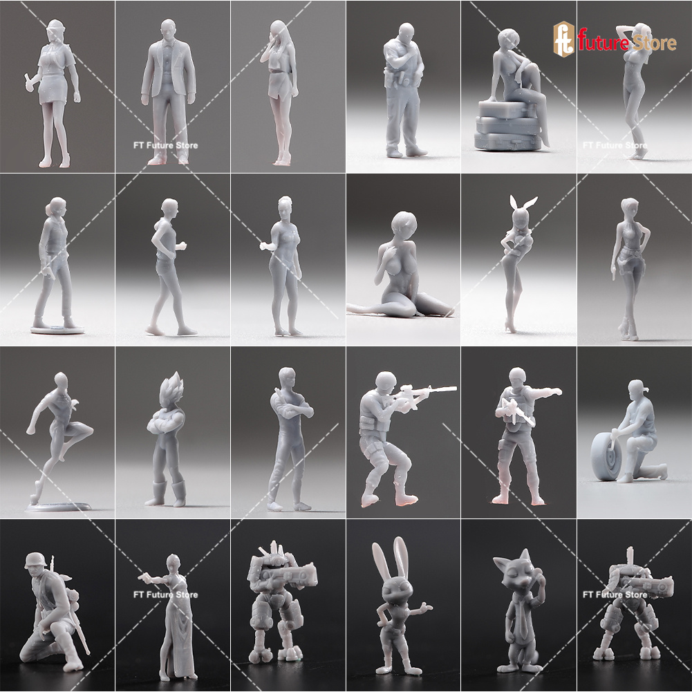 DIY Blind Box 5/10 Buah/Set Mi - Model Kit Resin ulasan dan harga