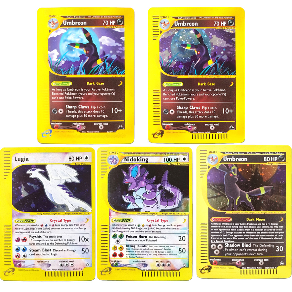 Kartu PKM DIY e-Card Aquapolis - Model Kit Umbreon ulasan dan harga