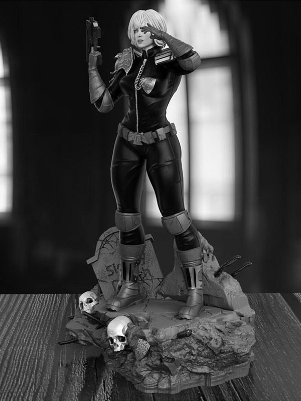 Kit Model Figur Resin Cassandr - Model Kit Judge ulasan dan harga