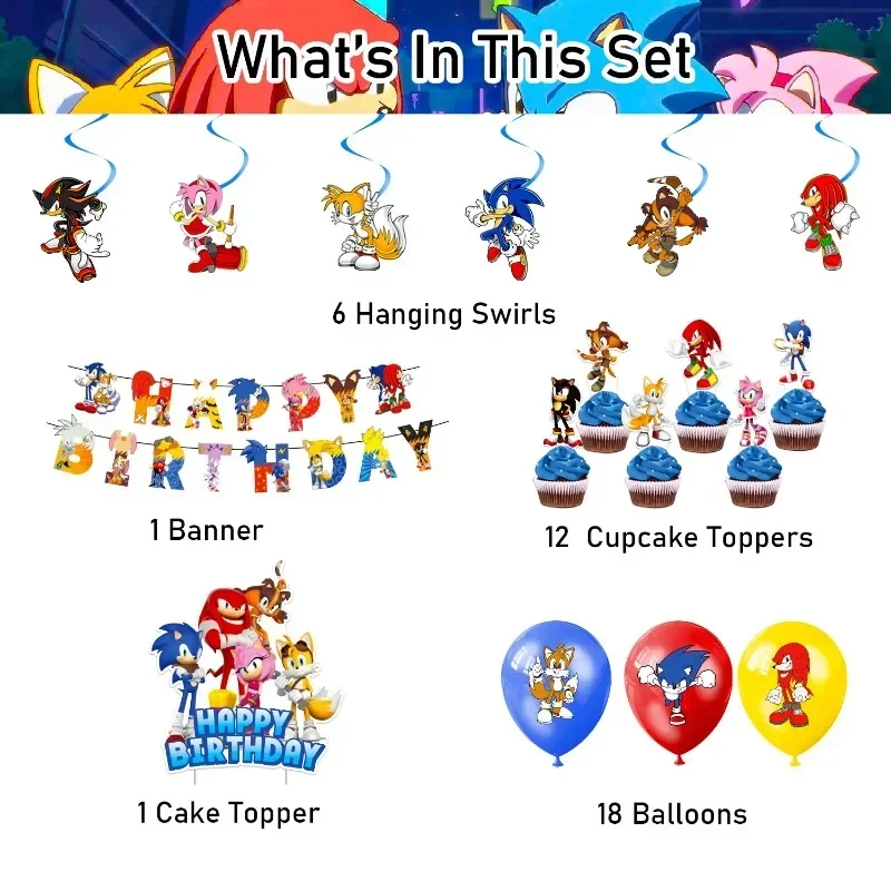 Kit Dekorasi Pesta Ulang Tahun - Model Kit Sonic ulasan dan harga