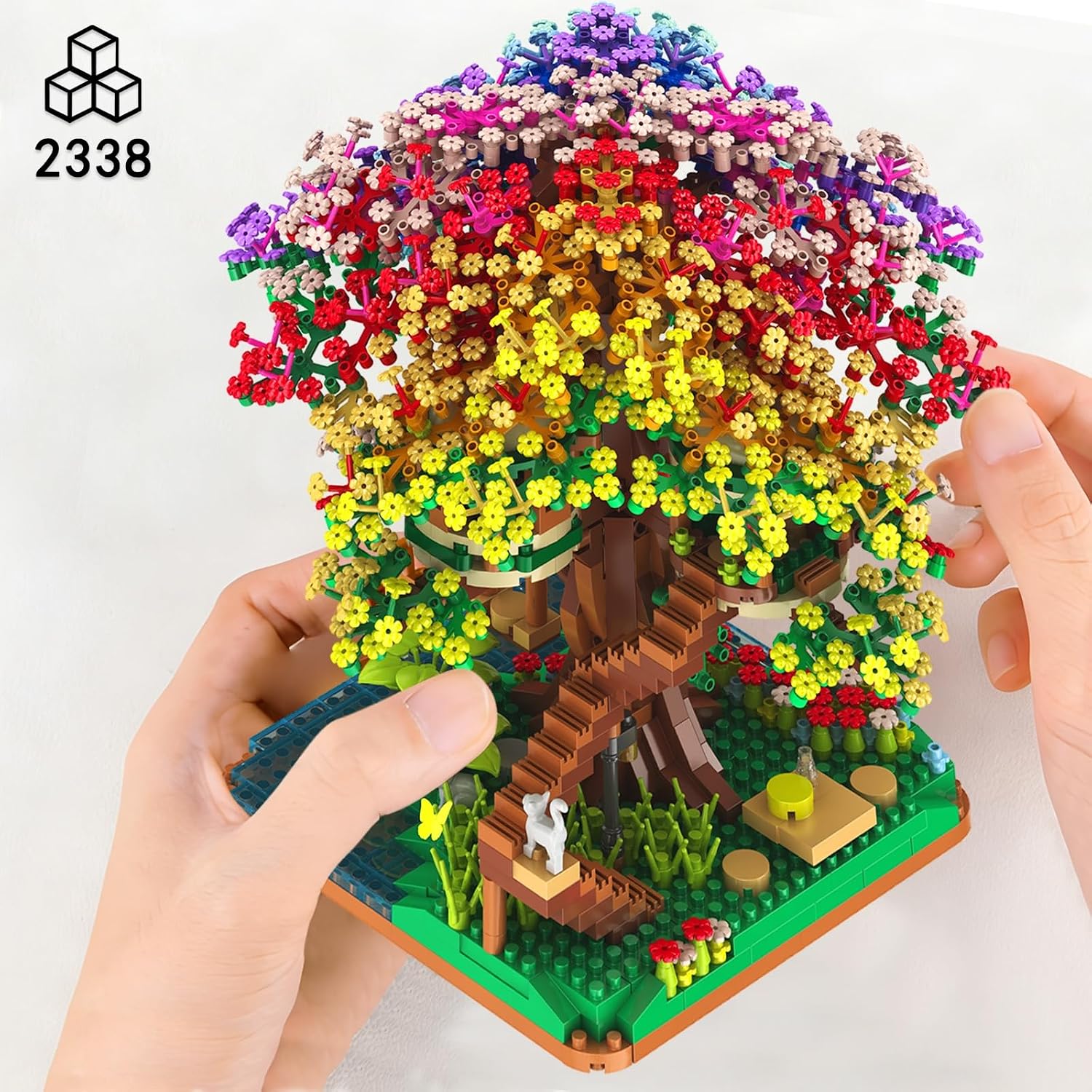 2338 Buah Set Blok Bangunan Mi - Model Kit House ulasan dan harga