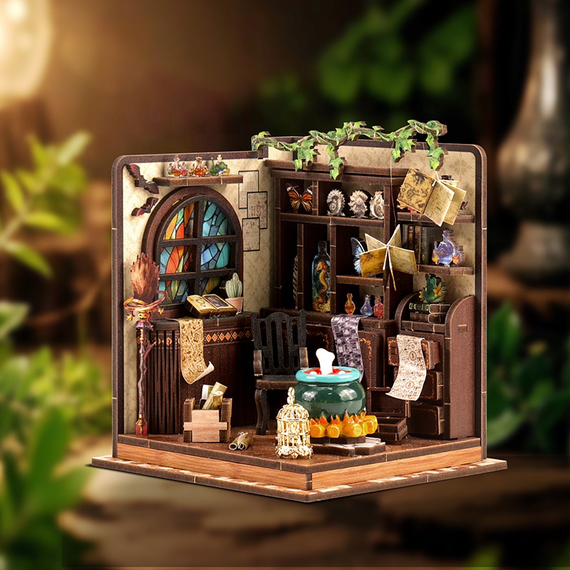 Kit Model Miniatur Kayu DIY Be - Model Kit House ulasan dan harga
