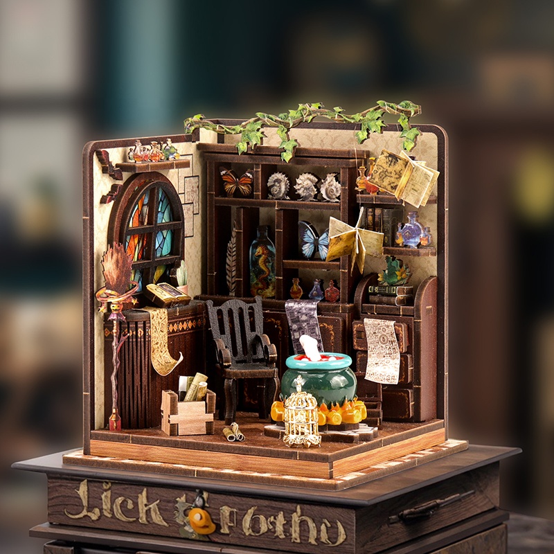 Kit Model Miniatur Kayu DIY Be - Model Kit House ulasan dan harga