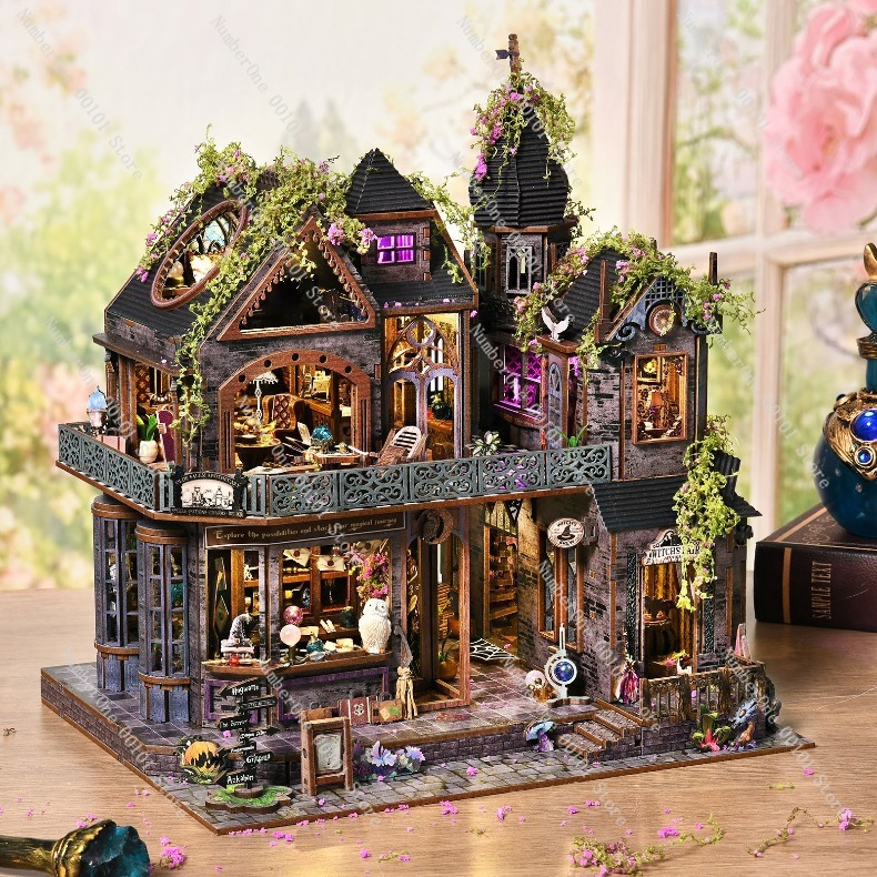 Kit Model Bangunan Rumah Minia - Model Kit House ulasan dan harga