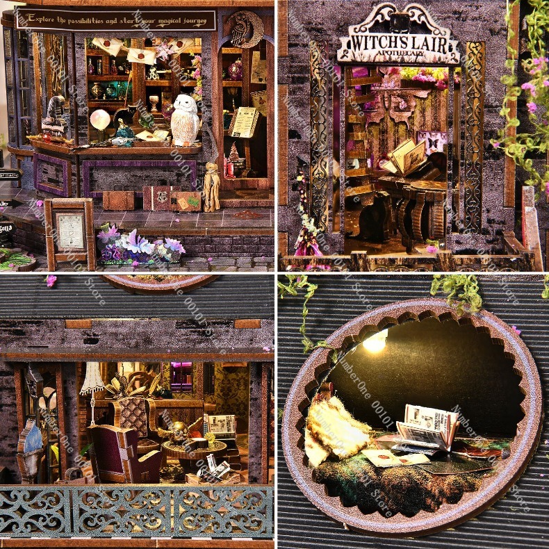 Kit Model Bangunan Rumah Minia - Model Kit House ulasan dan harga
