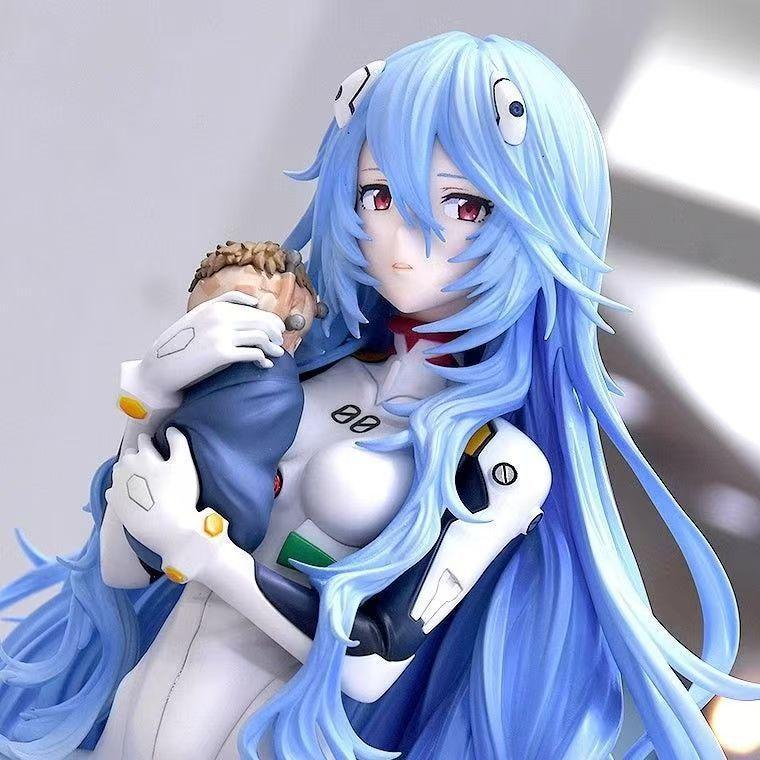Patung Rei Ayanami Berlutut -  - Model Kit Evangelion ulasan dan harga