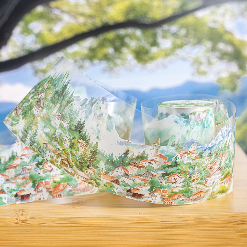 6 Gulungan 6Cm×200Cm Set Selot - Masking Tape Thin ulasan dan harga