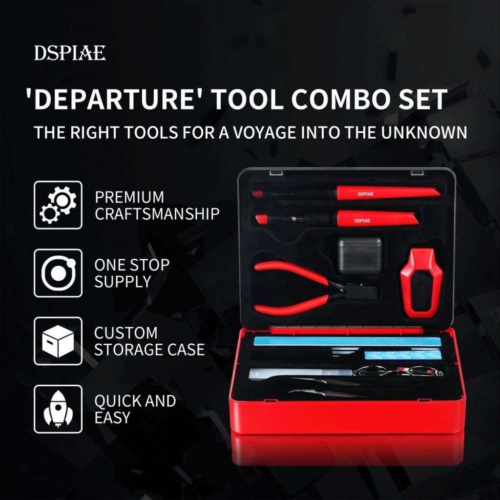 DSPIAE TC-S01 Set Kombo Alat P - Model Kit Tweezers ulasan dan harga