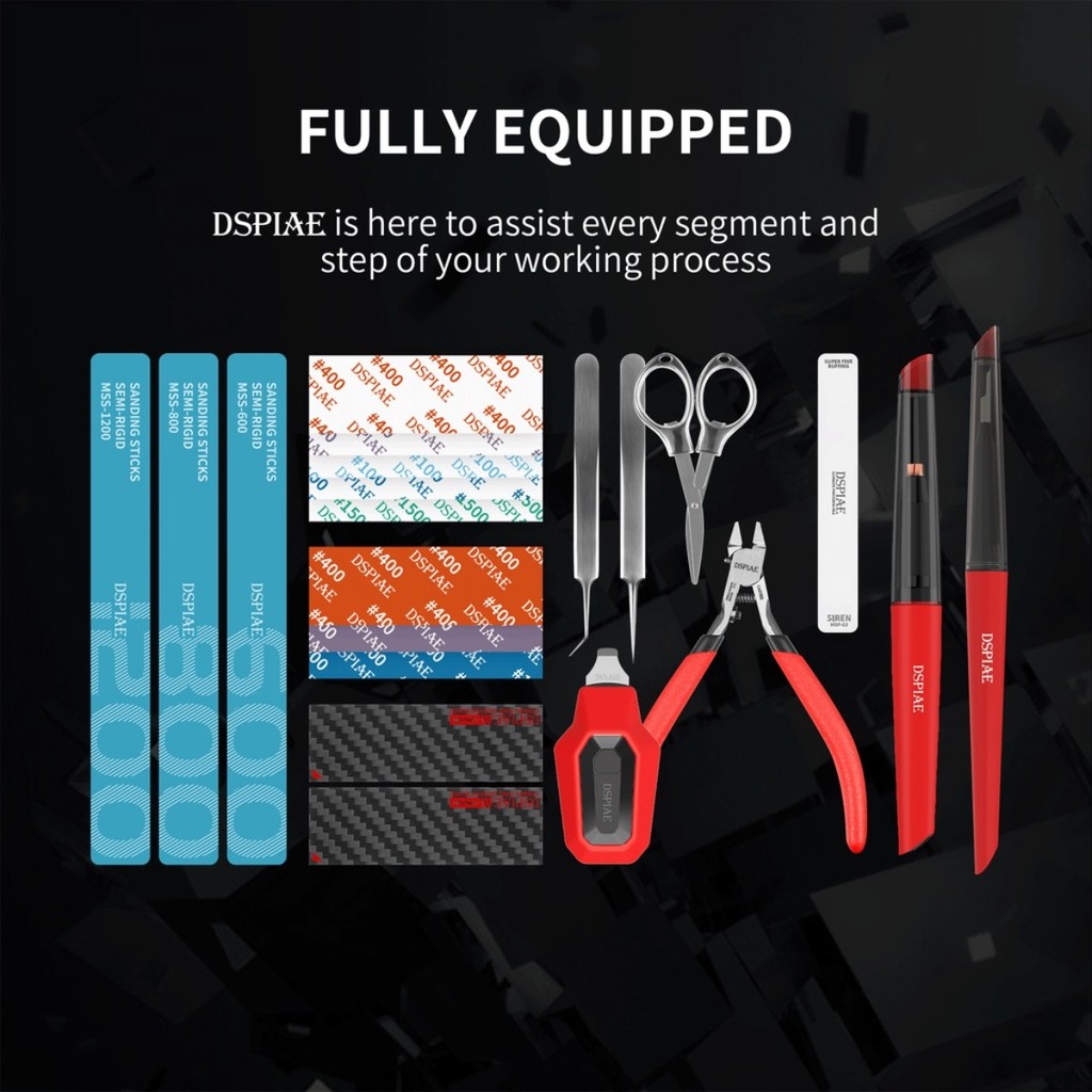 DSPIAE TC-S01 Set Kombo Alat P - Model Kit Tweezers ulasan dan harga